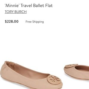 Tory Burch Minnie Travel Ballet Flat